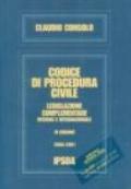 Codice di procedura civile. Ediz. minore