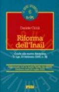 Riforma dell'INAIL