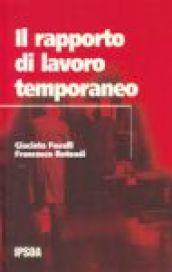 Il rapporto di lavoro temporaneo