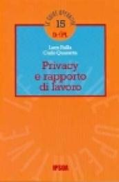 Privacy e rapporto di lavoro