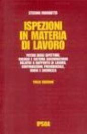 Ispezioni in materia di lavoro