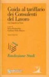 Guida al tariffario dei consulenti del lavoro