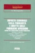 Imposta comunale sulla pubblicità e diritto sulle pubbliche affissioni