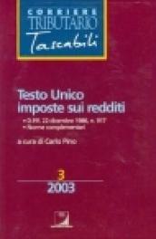 Testo Unico imposte sui redditi