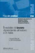 Il reddito da lavoro dipendente all'estero e in Italia