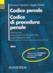 Codice penale. Codice di procedura penale. Leggi complementari