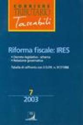 Riforma fiscale: Ires