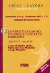 Contratti di lavoro flessibili e contratti formativi