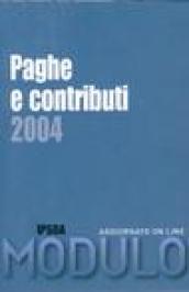 Paghe e contributi 2004