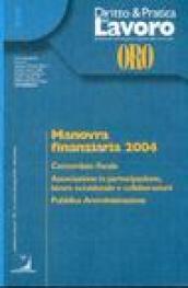 Manovra finanziaria 2004