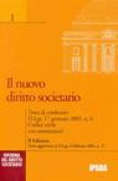 Il nuovo diritto societario