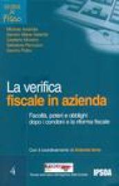 La verifica fiscale in azienda