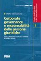 Corporate governance e responsabilità delle persone giuridiche