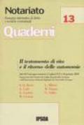 Il testamento di vita e il ritorno delle autonomie