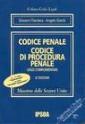 Codice penale. Codice di procedura penale