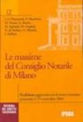 Le massime del Consiglio notarile di Milano