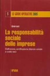 La responsabilità sociale delle imprese