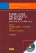 Formulario del rapporto di lavoro. Con CD-ROM