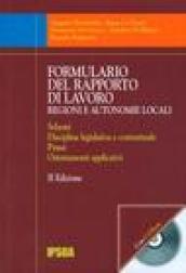 Formulario del rapporto di lavoro. Con CD-ROM