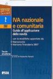 IVA nazionale e comunitaria