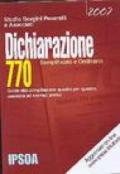 Dichiarazione 770