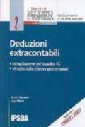 Deduzioni extracontabili