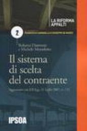 Il sistema di scelata del contraente