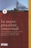 Le nuove procedure concorsuali