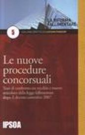 Le nuove procedure concorsuali