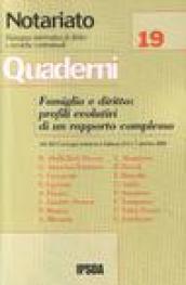 Famiglia e diritto: profili evolutivi di un rapporto complesso