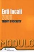 Enti locali 2008. Tributi e fiscalità