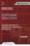 Software selection. Analisi strategica, approccio operativo, esperienze