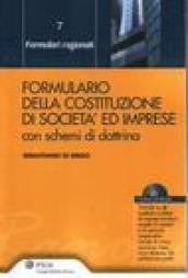 Formulario della costituzione di società ed imprese