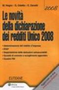 Le novità della dichiarazione dei redditi unico 2008