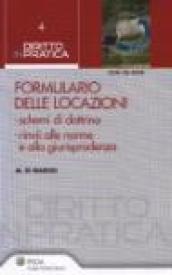 Formulario delle locazioni. Con CD-ROM