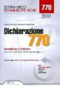 Dichiarazione 770. Semplificato e ordinario. Casi risolti, esempi di calcolo rigo per rigo