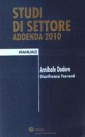 Studi di settore. Addenda 2010