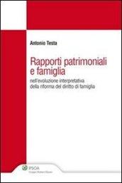 Rapporti patrimoniali e famiglia