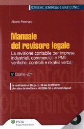 Manuale del revisore legale. La revisione contabile per imprese industriali, commerciali e PMI: verifiche, controlli e relativi verbali. Con CD-ROM