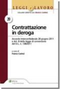 Contrattazione in deroga