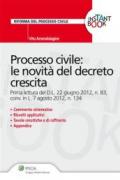 Processo civile: le novità del decreto crescita (Instant book)