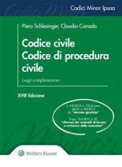 Codice civile. Codice di procedura civile. Leggi complementari