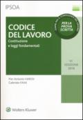 Codice del lavoro. Costituzione e leggi fondamentali