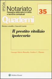 Il prestito vitalizio ipotecario