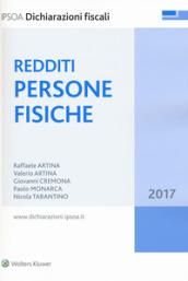 Redditi persone fisiche 2017