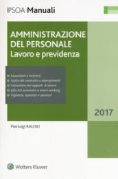 Amministrazione del personale. Lavoro e previdenza. Con Contenuto digitale per download e accesso on line