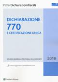Dichiarazione 770 e certificazione unica. Con aggiornamento online