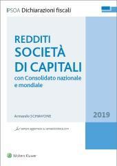 Redditi società di capitali. Con consolidato nazionale e mondiale