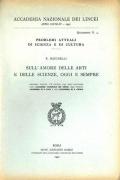 Sull'amore delle arti e delle scienze, oggi e sempre