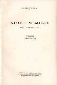 Note e memorie-Collected papers